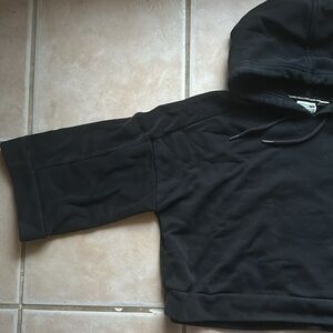 Cropped Puma Mid Sleeve Pullover Hoodie
